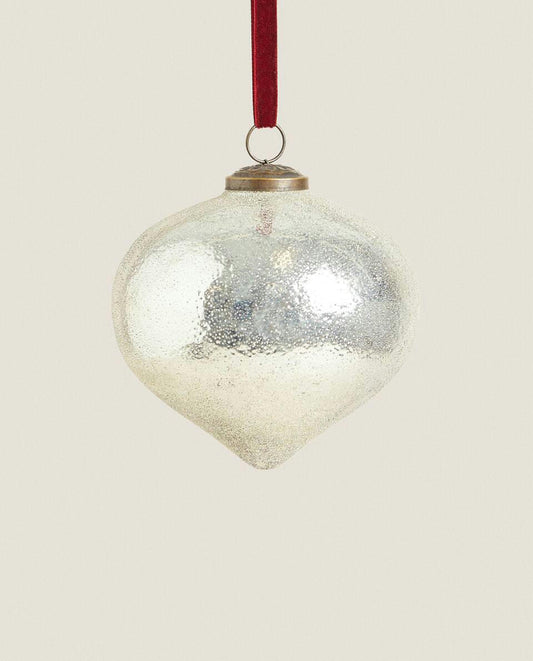 TEXTURED CHRISTMAS DECORATION