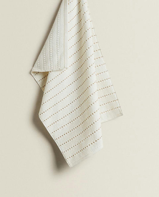 COTTON TERRYCLOTH TEA TOWEL