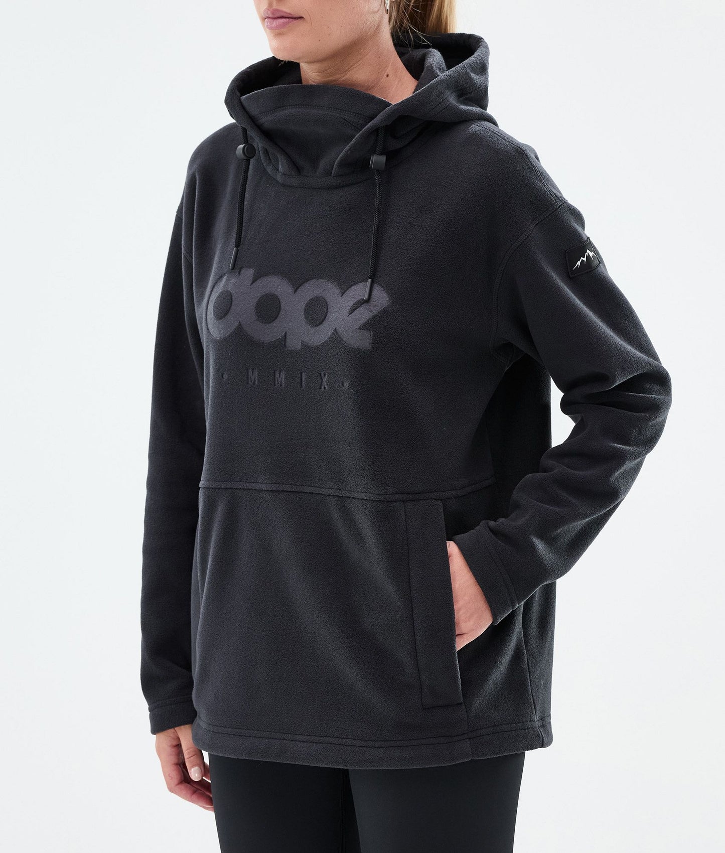 Fleece Hoodie For Women Black