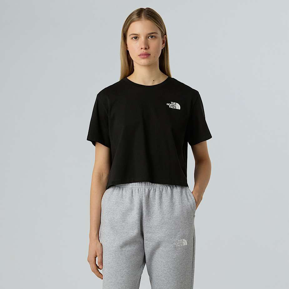 Women's Cropped Simple Dome T-Shirt