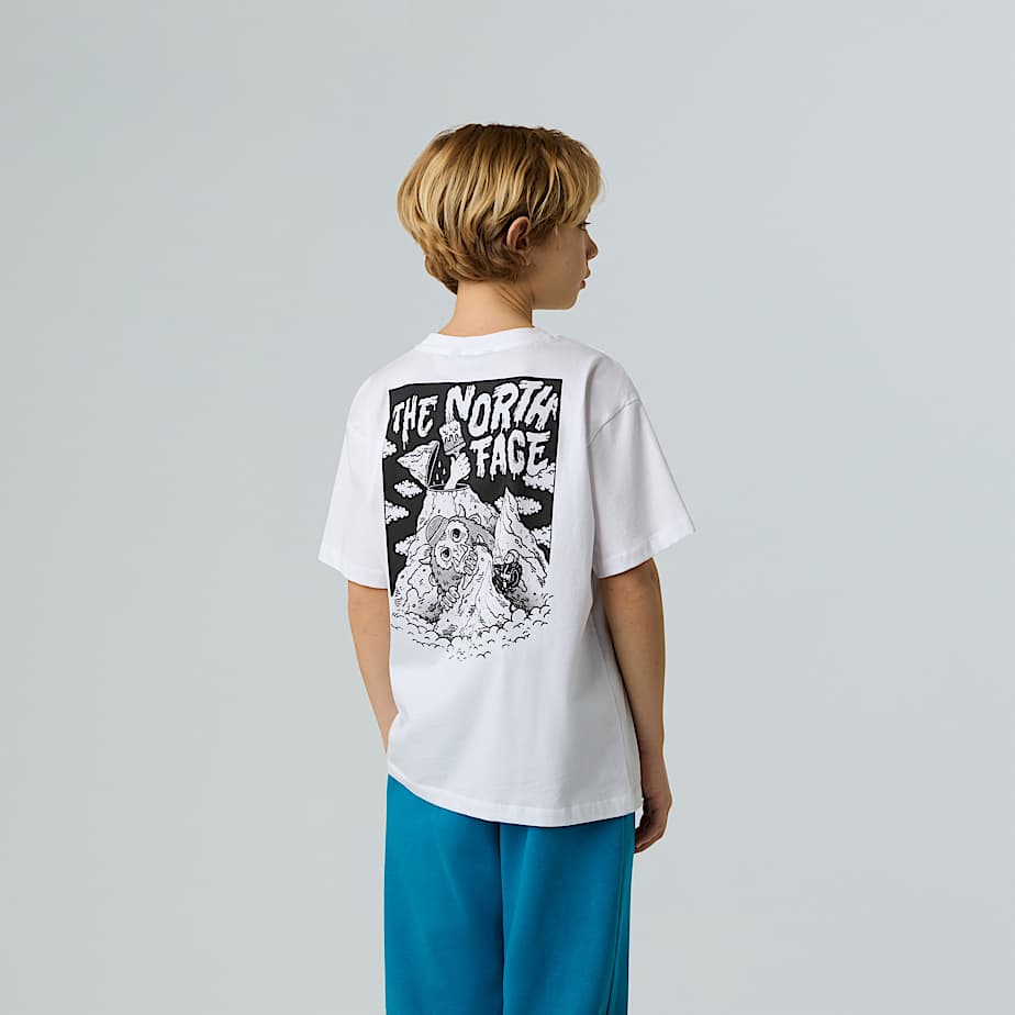 Boys' Sports Oversized Pocket Graphic T-Shirt