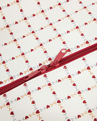 CHRISTMAS CHILDREN STORAGE BAG WITH HEARTS