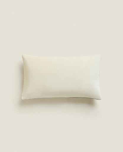 LINEN AND VELVET CUSHION COVER