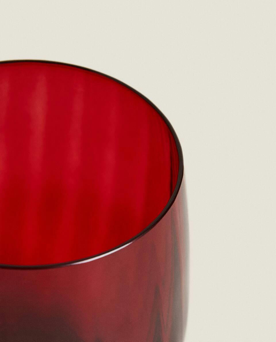 PLAIN CHRISTMAS GLASSWARE SET