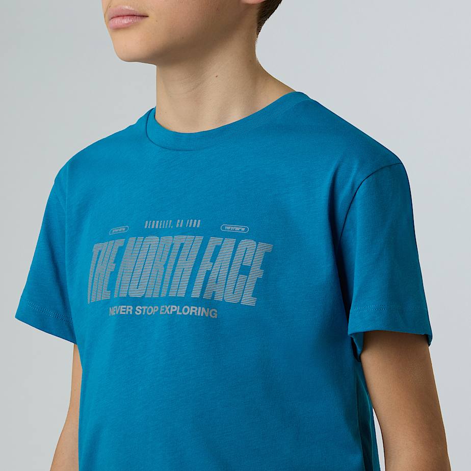 Boys' Reflective Logo Relaxed T-Shirt
