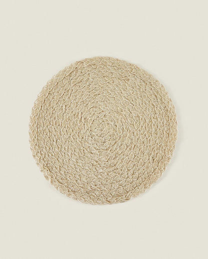 PACK OF BRAIDED CHRISTMAS PLACEMATS (PACK OF 2)