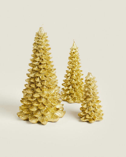 CHRISTMAS TREE DECORATIVE CANDLES