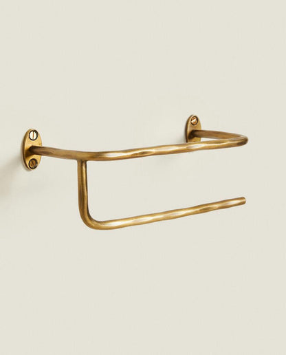 GOLDEN TOILET ROLL HOLDER