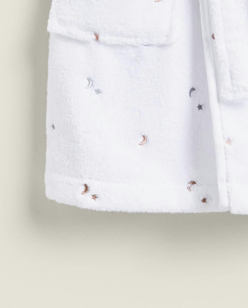 CHILDREN'S MOON BATHROBE