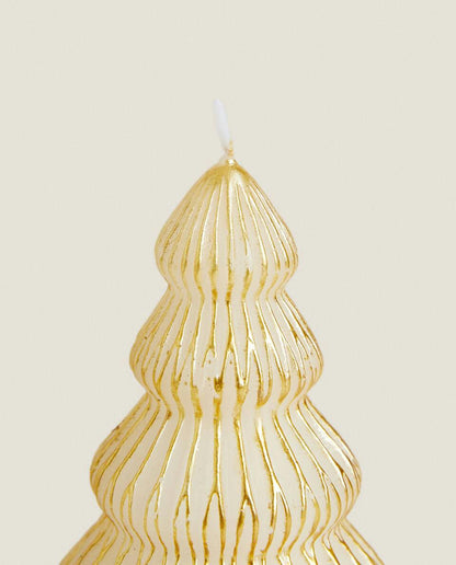 CHRISTMAS TREE DECORATIVE CANDLE