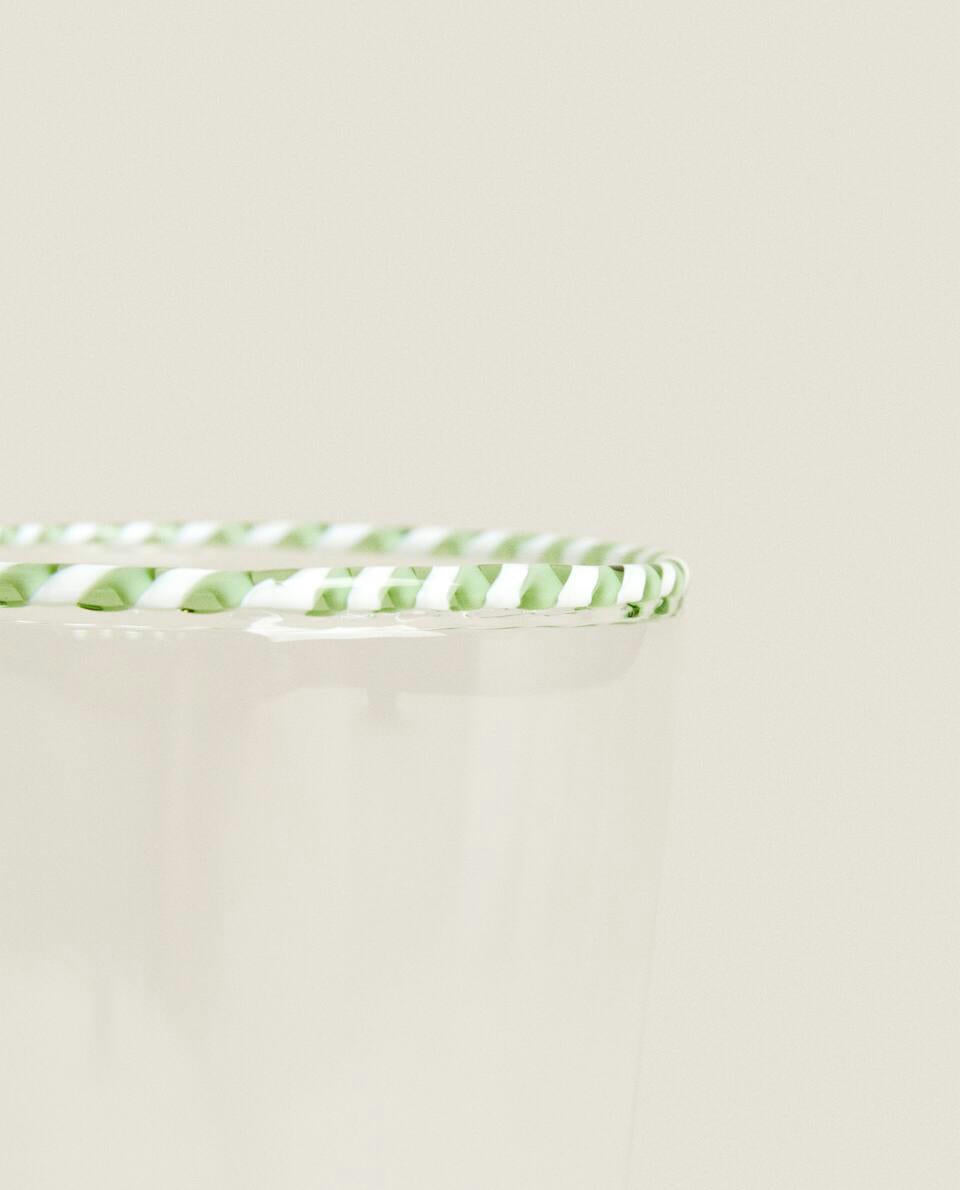 CANDY CANE TUMBLER AND BOWL SET