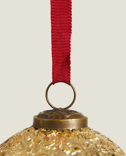 SHINY CHRISTMAS BAUBLE DECORATION