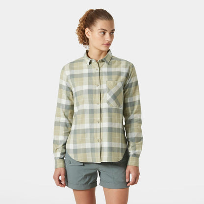 Women's Lokka Organic Flannel Long Sleeve Shirt