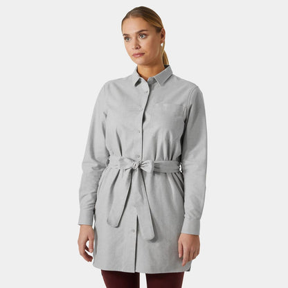 Women's Organic Flannel Shirt Dress