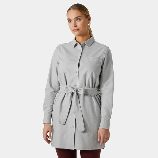 Women's Organic Flannel Shirt Dress
