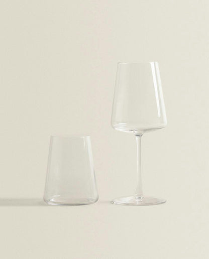 VASO CRISTALIN  CONICO VENECIA