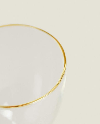 BOROSILICATE GLASS WITH COLOURED STEM