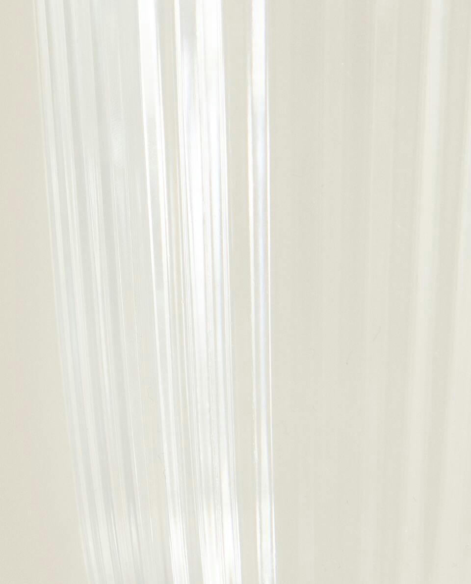 LINE GLASS SOFT DRINK TUMBLER