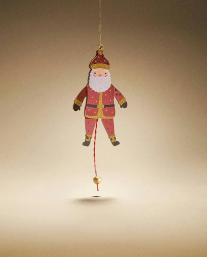 ARTICULATED SANTA CLAUS CHRISTMAS DECORATION