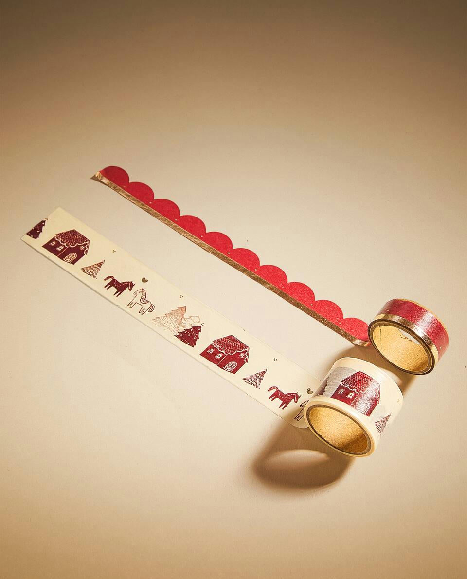 CHILDREN’S CHRISTMAS STICKY TAPE (PACK OF 2)