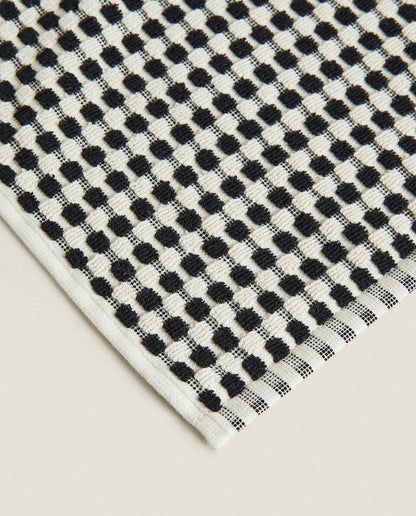 TEXTURED COTTON TOWEL