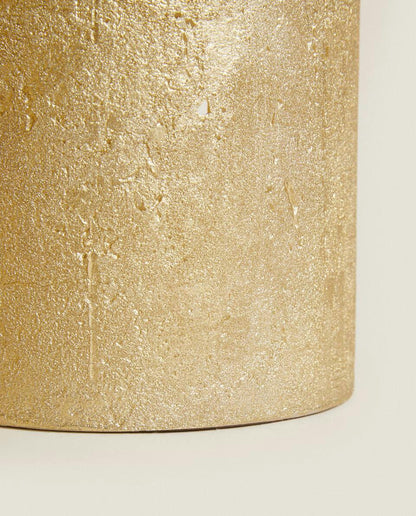 GOLD CHRISTMAS CANDLE