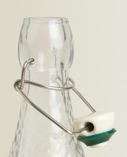 BOTTLE WITH CERAMIC STOPPER