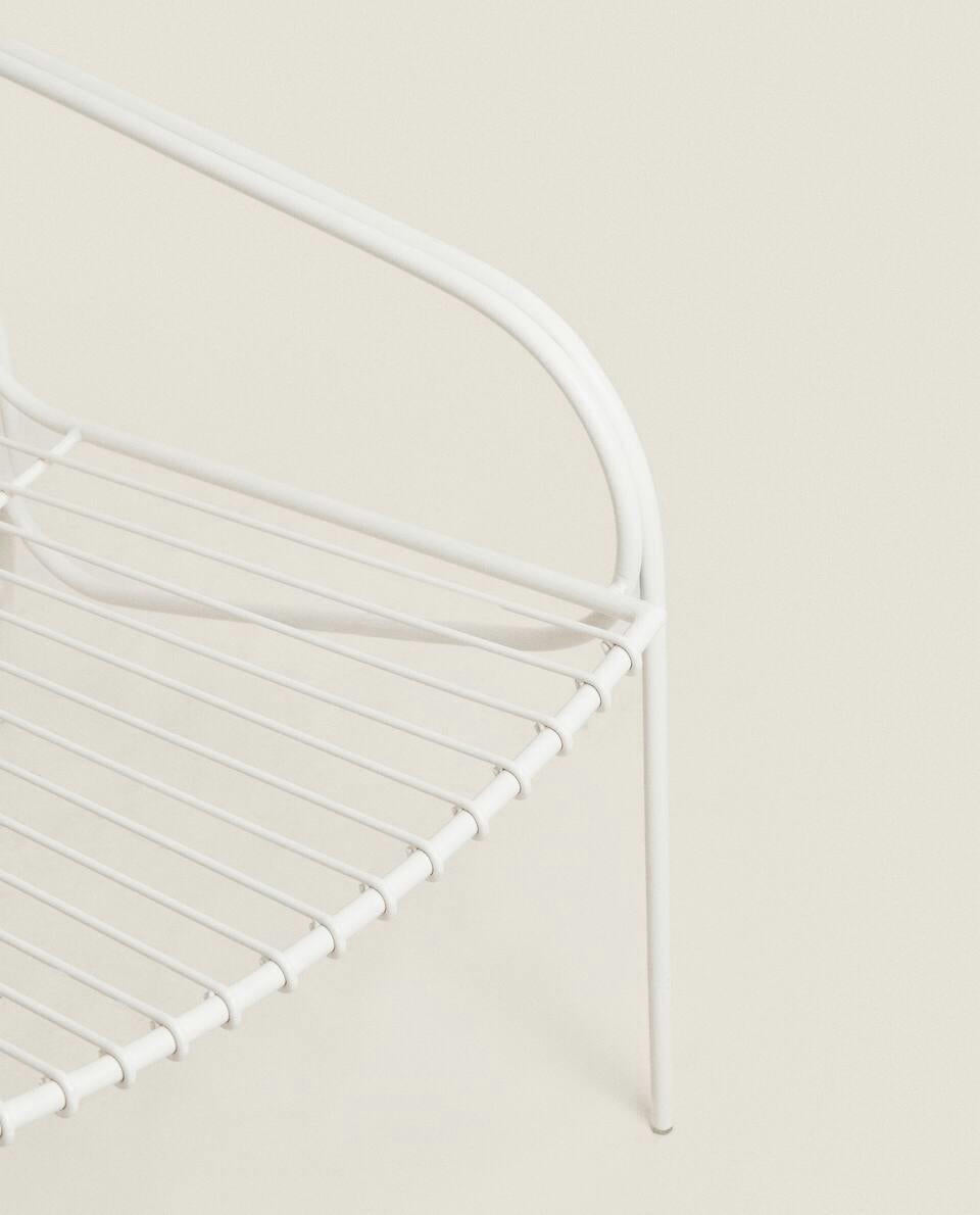 OUTDOOR METAL ARMCHAIR