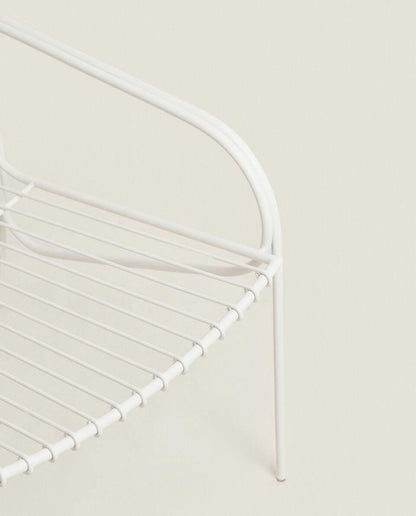 OUTDOOR METAL ARMCHAIR
