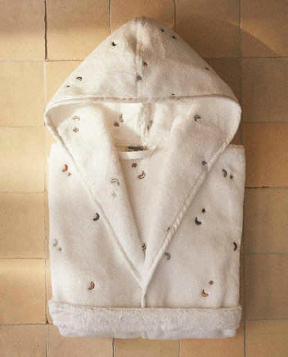 CHILDREN'S MOON BATHROBE