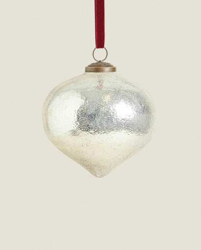 TEXTURED CHRISTMAS DECORATION