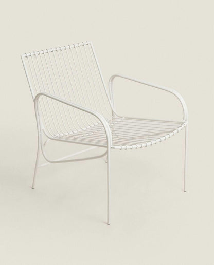 OUTDOOR METAL ARMCHAIR