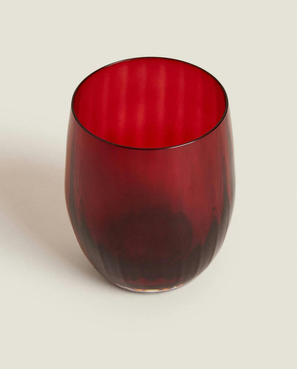 PLAIN CHRISTMAS GLASSWARE SET