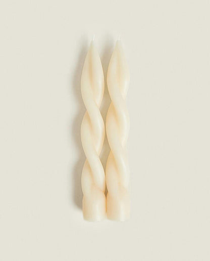 SPIRAL CANDLE (PACK OF 2)