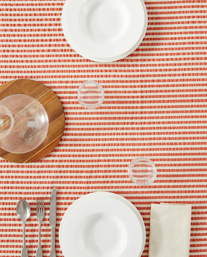 STRIPED TABLECLOTH