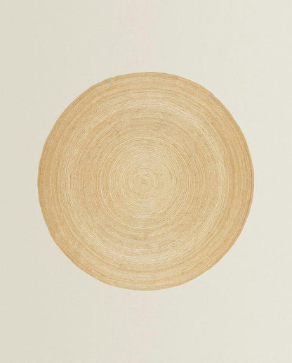 ROUND JUTE RUG