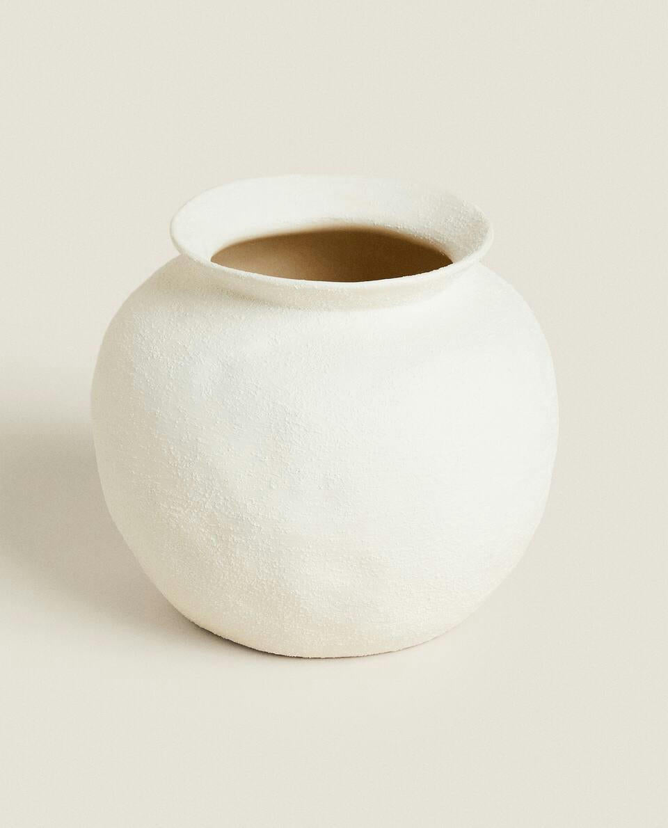 ROUGH EARTHENWARE VASE