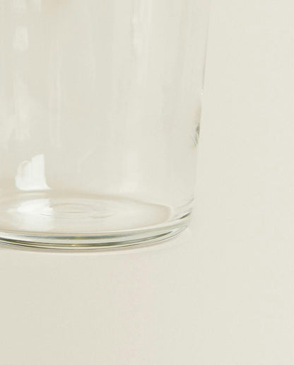 GLASS SOFT DRINK TUMBLERS (PACK OF 4)