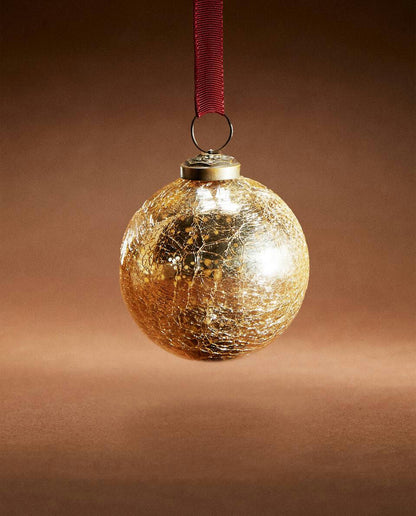 MERCURISED GLASS CHRISTMAS DECORATION