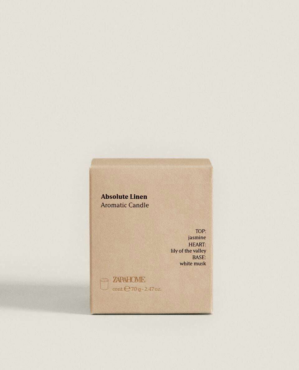 ABSOLUTE LINEN SCENTED CANDLES
