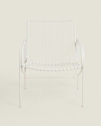 OUTDOOR METAL ARMCHAIR