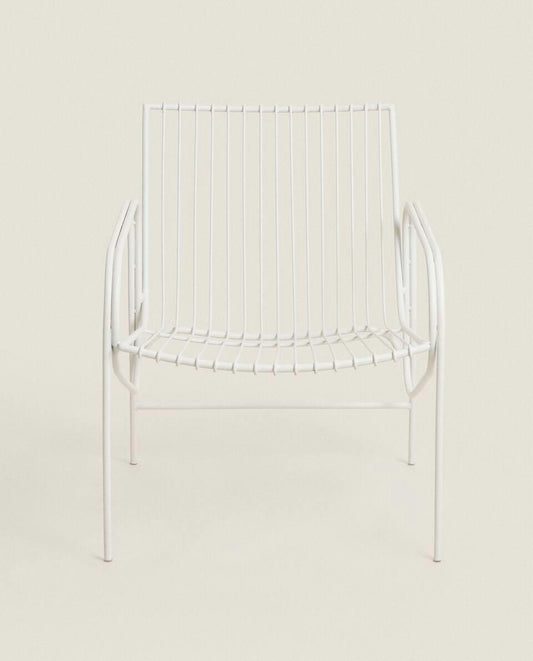 OUTDOOR METAL ARMCHAIR