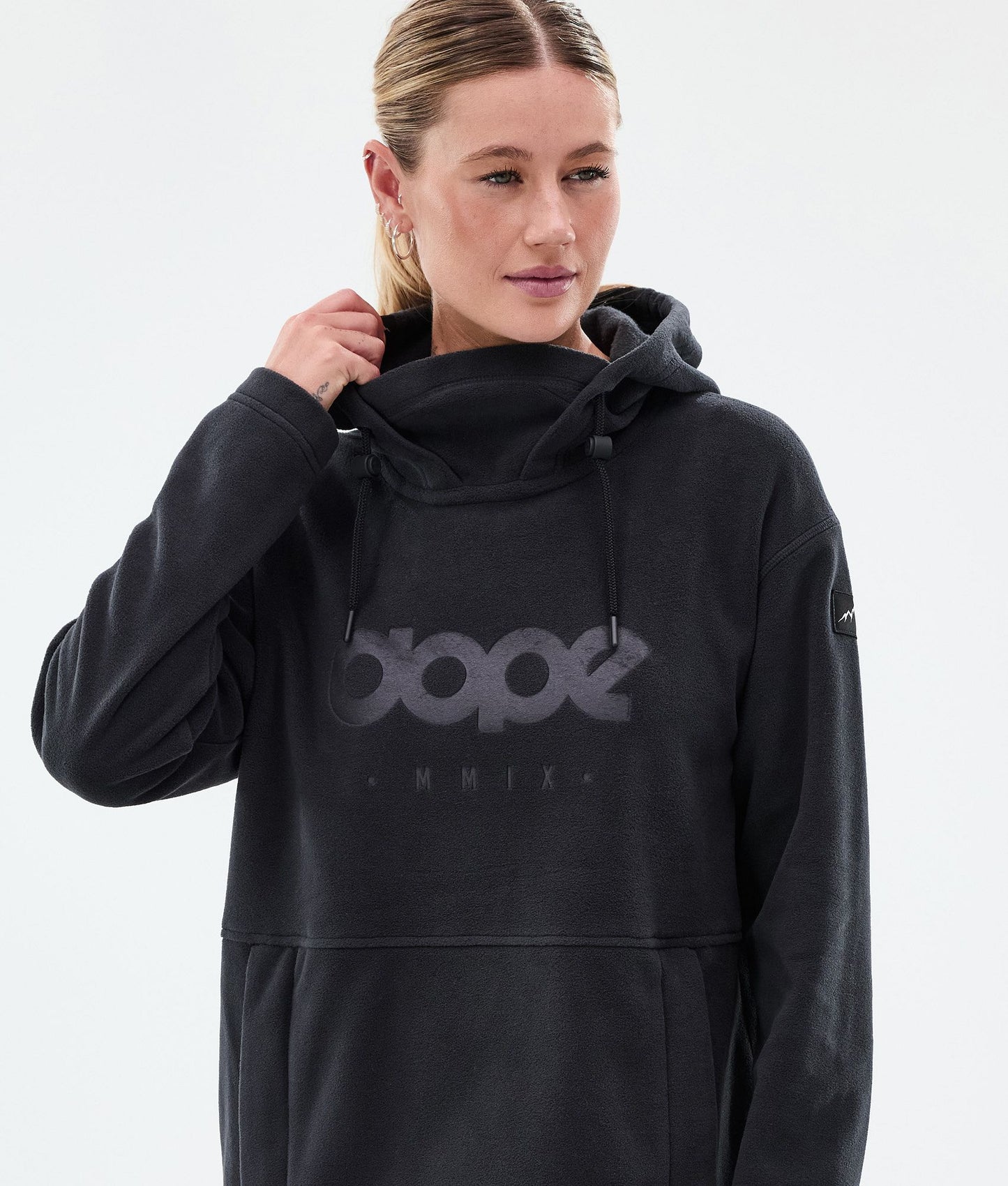 Fleece Hoodie For Women Black