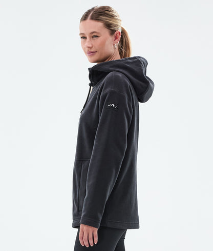 Fleece Hoodie For Women Black
