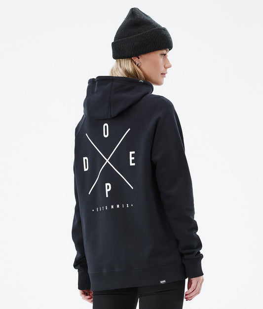 Hoodie Women 2X-Up Black