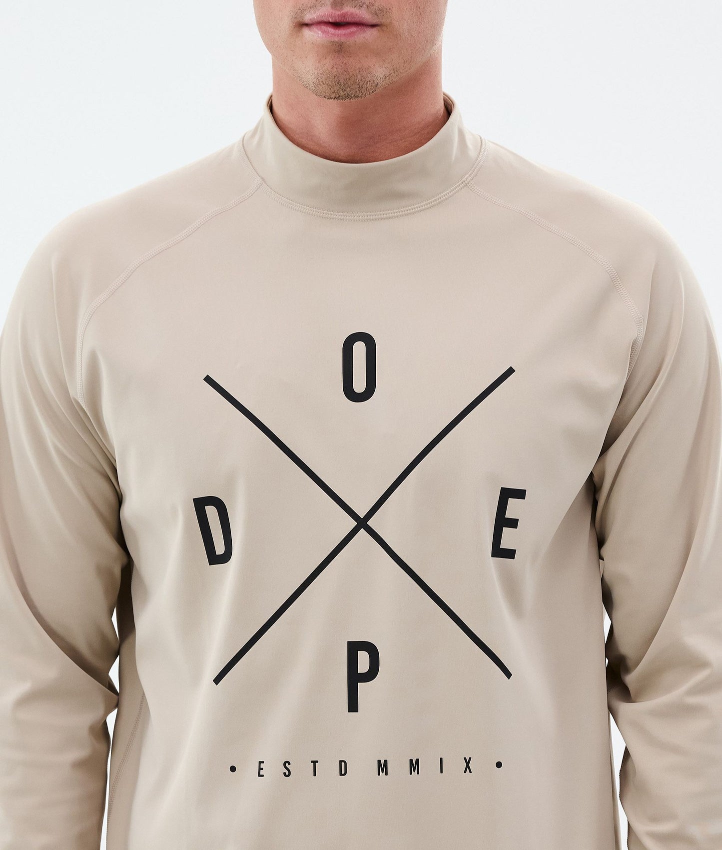 Base Layer Top For Men 2X-Up Sand