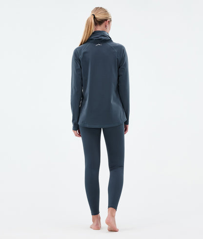 Base Layer Top For Women 2X-Up Metal Blue