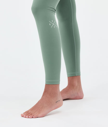 Base Layer Pant For Women 2X-Up Faded Green