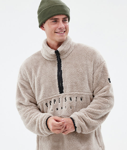 Fleece Sweater For Men Sand
