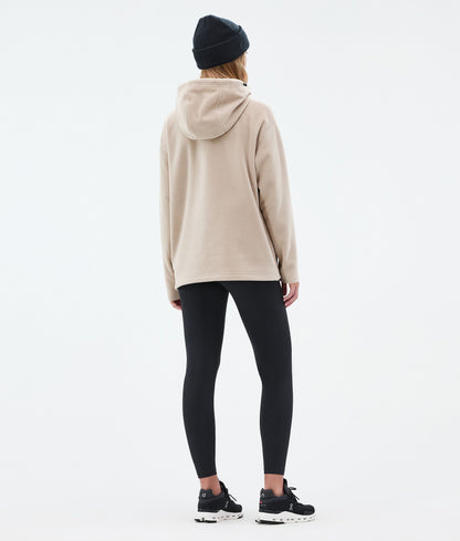 Fleece Hoodie For Women Sand